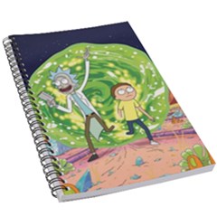 Rick And Morty Adventure Time Cartoon 5 5  X 8 5  Notebook by Bedest