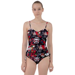 Graffiti Tatoo Skate Art Boom Sweetheart Tankini Set