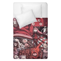 Adventure Time Cartoon Duvet Cover Double Side (single Size) by Bedest