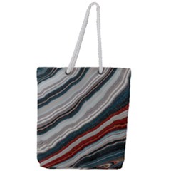 Dessert Road  pattern  All Over Print Design Full Print Rope Handle Tote (large) by coffeus