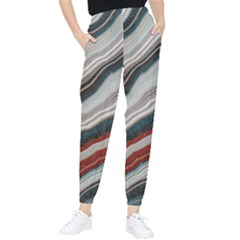 Dessert Road  pattern  All Over Print Design Women s Tapered Pants by coffeus
