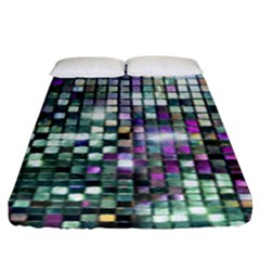 Disco Mosaic Magic Fitted Sheet (king Size)