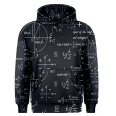 Mathematical Seamless Pattern With Geometric Shapes Formulas Men s Core Hoodie by Hannah976