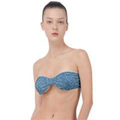 Monsteras Classic Bandeau Bikini Top  by ConteMonfrey