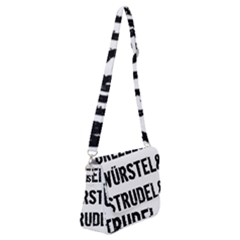 Its A German Thing Bier Brezel Wurstel Strudel Schnitzel Shoulder Bag With Back Zipper by ConteMonfrey