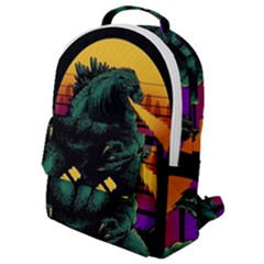 Godzilla Retrowave Flap Pocket Backpack (small)