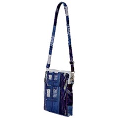 Bad Wolf Tardis Doctor Who Multi Function Travel Bag by Cendanart