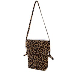 Tiger Skin Art Pattern Folding Shoulder Bag by Ket1n9