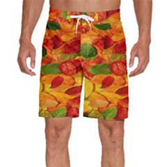 Leaves Texture Men s Beach Shorts