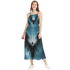 Rising Angel Fantasy Boho Sleeveless Summer Dress by Ket1n9