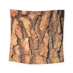 Bark Texture Wood Large Rough Red Wood Outside California Square Tapestry (small) by Ket1n9