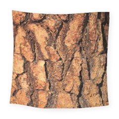 Bark Texture Wood Large Rough Red Wood Outside California Square Tapestry (large) by Ket1n9