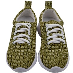 Aligator Skin Kids Athletic Shoes by Ket1n9