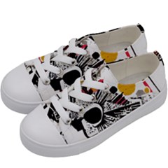 You Wanna Know The Real Me? Kids  Low Top Canvas Sneakers by essentialimage