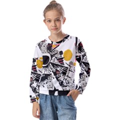 You Wanna Know The Real Me? Kids  Long Sleeve T-shirt With Frill 