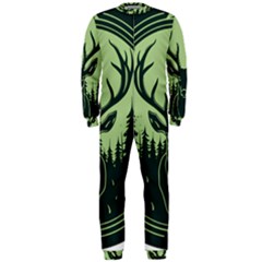 Deer Forest Nature Onepiece Jumpsuit (men)