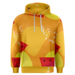 Watermelon Flower Men s Overhead Hoodie