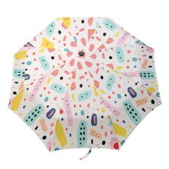 Abstract Seamless Colorful Pattern Folding Umbrellas