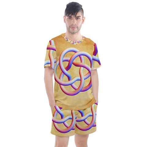 Math Prototype Men s Mesh T-shirt And Shorts Set by Ndesign