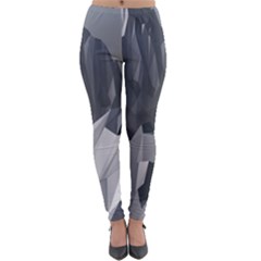 Gray Mountain Illustration Grey Mountain Digital Lightweight Velour Leggings by Cendanart