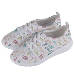 Background Decorative Women s Lightweight Sports Shoes