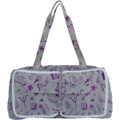 Abstract Design Background Pattern Multi Function Bag