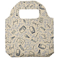Graphic Decor Backdrop Foldable Grocery Recycle Bag