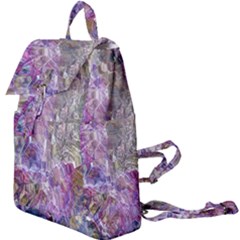 Abstract Pebbles Buckle Everyday Backpack by kaleidomarblingart