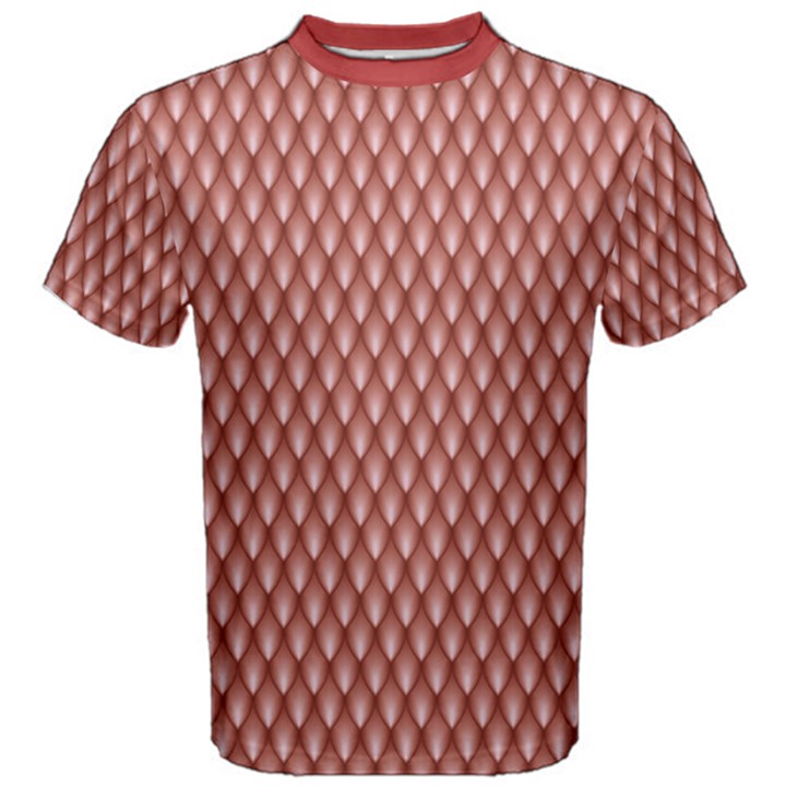 Indian Red Scales Fish Dragon Snake Cotton Tee