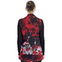 Bloody Skull Open Front Pocket Cardigan View2