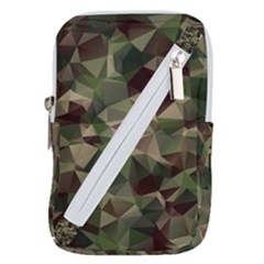 Abstract Vector Military Camouflage Background Belt Pouch Bag (small)