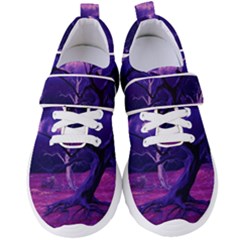 Forest Night Sky Clouds Mystical Women s Velcro Strap Shoes by Bedest