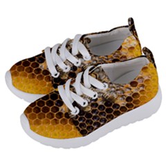 Honeycomb With Bees Kids  Lightweight Sports Shoes