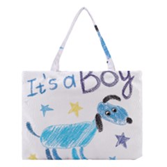 It s A Boy Medium Tote Bag by morgunovaart