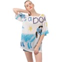 It s a boy Oversized Chiffon Top View1