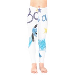 It s A Boy Kids  Leggings by morgunovaart