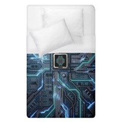 Circuit Board Motherboard Duvet Cover (single Size) by Cemarart