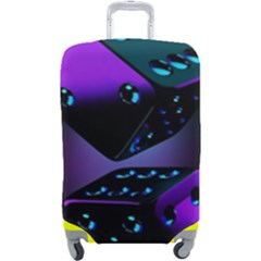 3d Love Ludo Game Luggage Cover (large) by Cemarart