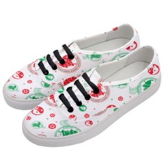 Christmas-texture-mapping-pattern-christmas-pattern-1bb24435f024a2a0b338c323e4cb4c29 Women s Classic Low Top Sneakers