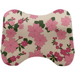 Floral Vintage Flowers Head Support Cushion