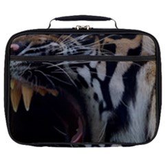Angry Tiger Roar Full Print Lunch Bag by Cemarart