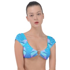 Seahorse Cap Sleeve Ring Bikini Top