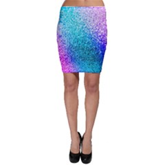 Rainbow Color Colorful Pattern Bodycon Skirt