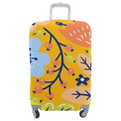 Floral Pattern Adorable Beautiful Aesthetic Secret Garden Luggage Cover (medium) by Grandong