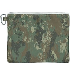 Camouflage Splatters Background Canvas Cosmetic Bag (xxxl) by Grandong