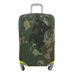 Camouflage Splatters Background Luggage Cover (small) by Grandong