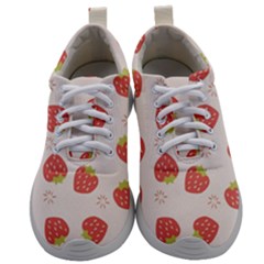 Strawberries Pattern Design Mens Athletic Shoes by Grandong