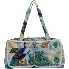 Royal Peacock Feather Art Fantasy Multi Function Bag by Cemarart