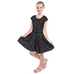 Amoled Noise, Kids  Short Sleeve Dress by nateshop