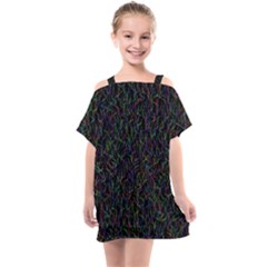 Amoled Noise, Kids  One Piece Chiffon Dress by nateshop